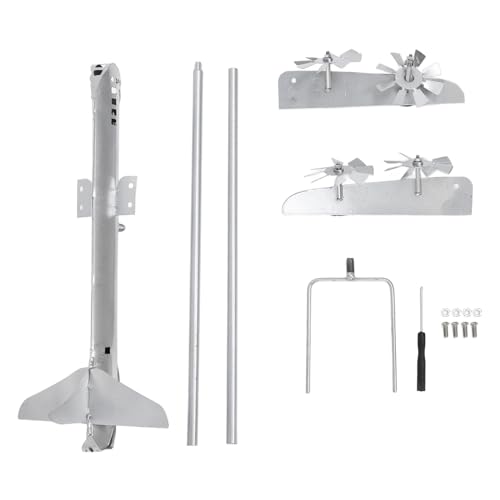 Flugzeug Wind Spinner Eisen Metall Windmühle im Freien Dekoration Flugzeug Wind Skulptur Farm Rasenhof Terrasse Garten Ornamente von YIZISECCE