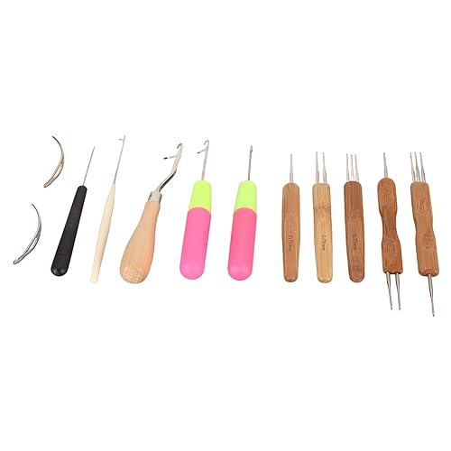 Für 12 Stücke, für Dreadlocks -Werkzeug -Set, Mehrzweckstärke, Latch -Haken -Häkelnadel -Dreadlocks -Häkel -Haken -Tool Für 12 Stücke, für Dreadlocks -Werkzeug -Set, Mehrzweckstärke, Latch -Haken -Häkelnadel -Dreadlocks -Häkel -Haken -Tool von YIZISECCE