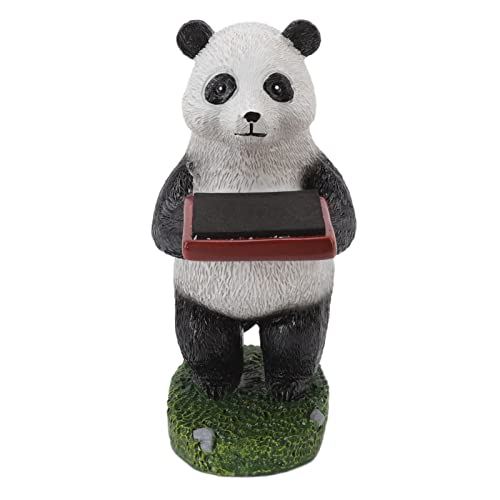 Harz handgefertigtes Uhrenständer atives Displaymodell für Home Office (Panda) von YIZISECCE