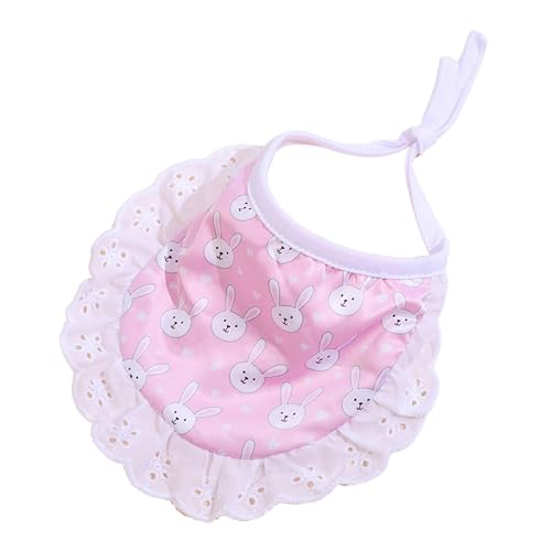 Haustier Speichelhandtuch absorbierende einstellbare dauerhafte tragbare Katzenhund Speichel Labte Leichtes Dekoration Haustier von YIZISECCE