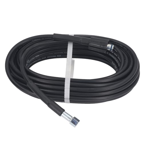 Hochdruckunterdrückerschlauch PVC Gummi explosionssicheres Rohr Flexibler Wasserrohrwagen Reinigung M22X1.5 mm 14 mm (Konvexer Rand Typ) von YIZISECCE