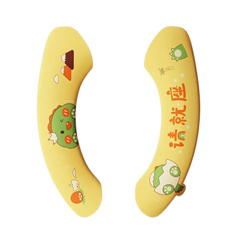 Klebstofftoilettensitz bedeckt bequeme wasserdichte wiederverwendbare Paste -Design für alle Toilettensitze von YIZISECCE