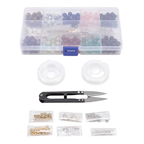 Lava Rock Stone Perlen Kit 10 Styles Multicolors für DIY -Schmucke Set Lava Rock Stone Perlen Kit 10 Styles Multicolors für DIY -Schmucke Set von YIZISECCE