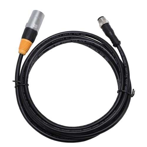 M12 RJ45 Ethernet -Kabel wasserfest abgeschirmter Steckeradapter für die industrielle Automatisierung (2m / 6,56 Fuß) von YIZISECCE