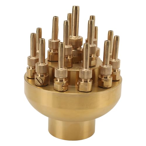 Messing Brunnen Düsenspray Kopf Verstellbares Design für Gartenpool -Teiche von YIZISECCE