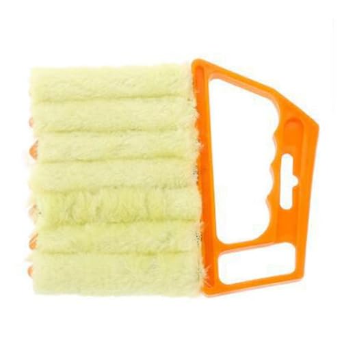 Mini -Jalousien sauberer Verschluss multifunktionaler Haushaltsreinigung Staubpinsel für das Heimhotel (Gelb) von YIZISECCE