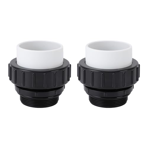 Poolpumpenanpassungskupplung PVC High Temp Union 2pcs 21063 200 000 2 Zoll MIP x 2 Zoll für Intelliflo -Schwimmbad Spa von YIZISECCE