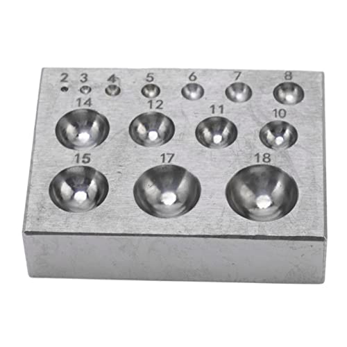 Stahl Dapping Block hohe Härte fein polierender Smoothschmuck Herstellung Werkzeug DIY -Schmuck Schmuck Stahl Dapping Block hohe Härte fein polierender Smoothschmuck Herstellung Werkzeug DIY -Schmuck Schmuck von YIZISECCE