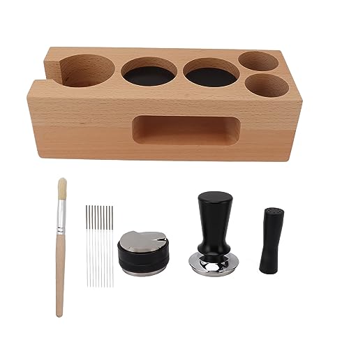 YESSIICE für hölzerne Kaffee-Stampfen-Station-Holz-Filter-Manipulation halter für Heim-Cafess YESSIICE für hölzerne Kaffee-Stampfen-Station-Holz-Filter-Manipulation halter für Heim-Cafess von YIZISECCE