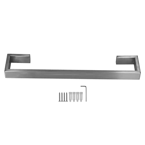 YIZISECCE 40 cm Badhandtuchhalter gebürstet 304 Edelstahl -Wandmontagentuchstange für Badezimmer von YIZISECCE
