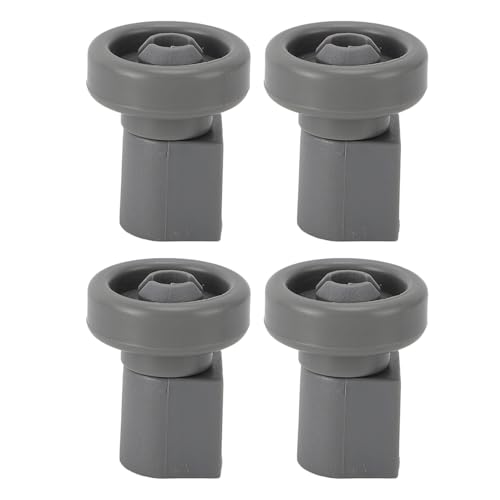 YIZISECCE Dishwasher , für AEG Favorit Privileg Zanussi, Ersatz für untere Rackrad, 4pcs 23 x 30 mm PP Material, langlebige einfache Installation, glatte Rollen, universelle von YIZISECCE