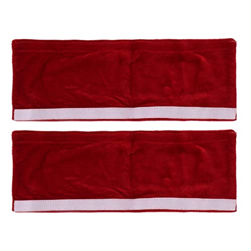 YIZISECCE Für 2pcs, für Kühlschrank -Türgriffe mit weichem staubdichtem Essen zum Küchenessen (Weinrot) von YIZISECCE