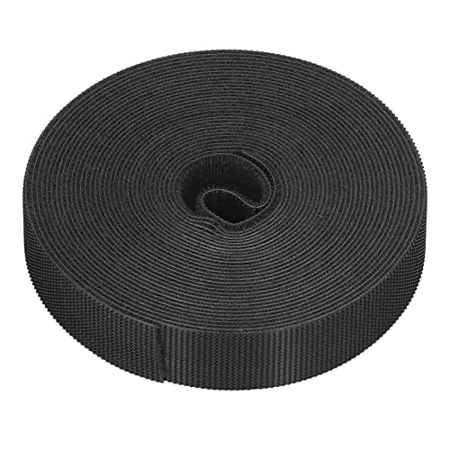 YIZISECCE Für Haken und Schleifen für Kabelbindungen, Mehrzweck -Wiederverwendbares Nylonband für die Kabelverwaltung (5m / 16,4ft) von YIZISECCE