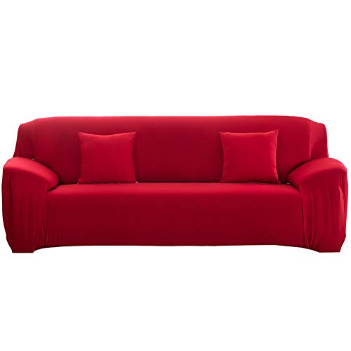 YIZISECCE Für die Sofa -Abdeckung für den Kissenschutz wasserdichte elastische staubfeste Abdeckung für den Heimgebrauch (Vier-Personen-Sitz 235-300 cm) von YIZISECCE