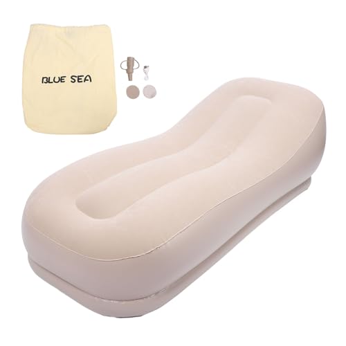 YIZISECCE Inblodable Couch, für Camping -Zeltgebrauch, selbstblende Sofa mit schneller Inflation, ergonomisches Design, hautfreundliches Material, tragbarer Blow -up -Sofa -Stuhl, YIZISECCE Inblodable Couch, für Camping -Zeltgebrauch, selbstblende Sofa mit schneller Inflation, ergonomisches Design, hautfreundliches Material, tragbarer Blow -up -Sofa -Stuhl, von YIZISECCE