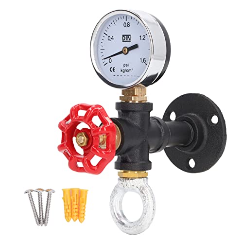YIZISECCE Industrielle Rohrkleider Haken Rack Rustikaler Rustikalhut -Robe Handtuchwandmontierhalterhalter für Wohnkultur (Typ a) von YIZISECCE