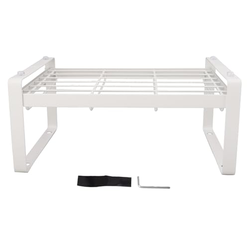 YIZISECCE Kabinett Wasserflasche Lagern Rack Multi -Tier stapelbarer Eisenraum sparende Wasserflaschen Organizer für Küchenarbeitsplatte Kühlschrank von YIZISECCE