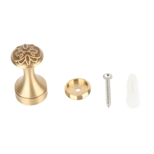 YIZISECCE Kupfer Retro Badezimmertuch Haken Platz sparende Wandmontage Robe Haken Tür (C Typ) von YIZISECCE