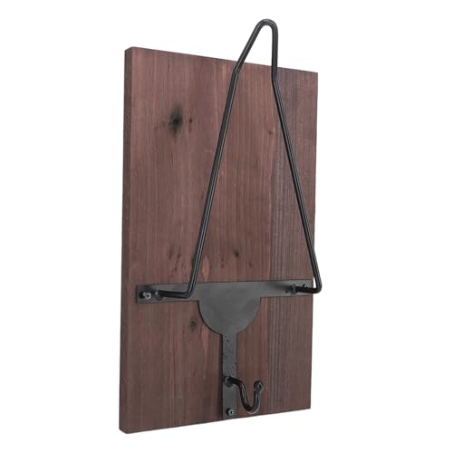 YIZISECCE Motorradhelmregal Stylish Sturdy Construction Vielseitiger Speicher Mehrzweckspeicher für Verschiedene Räume Holz- und Eisenwandhelm Display Ständer YIZISECCE Motorradhelmregal Stylish Sturdy Construction Vielseitiger Speicher Mehrzweckspeicher für Verschiedene Räume Holz- und Eisenwandhelm Display Ständer von YIZISECCE