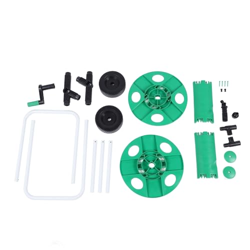 YIZISECCE Wasserschlauch -Rollenwagen grüne PP Arbeitssparung mit n Handschubschlauch Aufbewahrungswagen für Garten YIZISECCE Wasserschlauch -Rollenwagen grüne PP Arbeitssparung mit n Handschubschlauch Aufbewahrungswagen für Garten von YIZISECCE