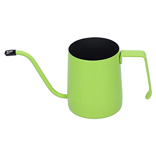 YIZISECCE über Wasserkocher, 350 ml Edelstahl, handgefertigte Kaffeekanne, feines Ausgabegrad, für den Gebrauch von Kaffee, Tropfbrauer, Präzisionsgießen, ergonomisches Griff, (350 ml handgepackte von YIZISECCE