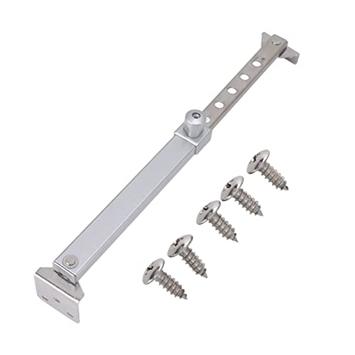 Yizisecce External Push Open Fensterklammer, für das Scharnier der Aluminiumlegierung, die Sicherheitsanpassung von Aluminiumlegierung, haltbarer Zubehör für Heimfenster, einfache (Typ 02) von YIZISECCE