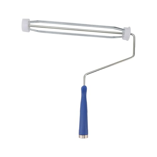 Yizisecce Roller -Rahmen, ergonomischer Griff für hohe Festigkeit, einfache Kontrolllackwalzenrahmen für Staubwalze, langlebige Konstruktion, Glatte Malerei (30,5 cm / 12in) von YIZISECCE