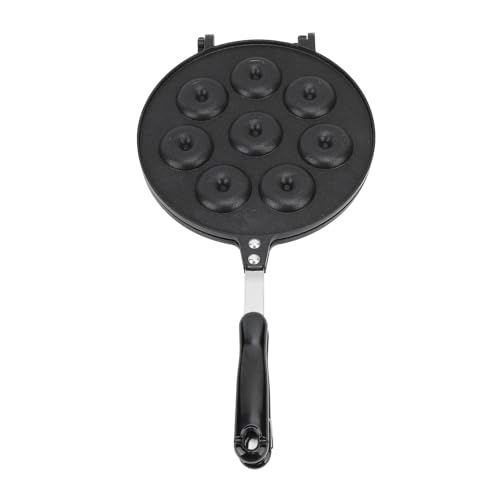 Yizisecce für Aluminiumlegier -Donut -Formbackpfanne mit Handheld Griff zum Herstellen kleiner Kuchen Yizisecce für Aluminiumlegier -Donut -Formbackpfanne mit Handheld Griff zum Herstellen kleiner Kuchen von YIZISECCE