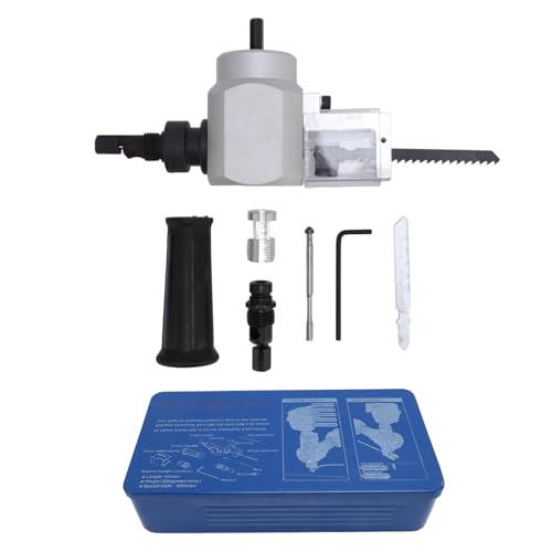 Yizisecce für Blatt Nibbler Cutter Drill -Werkzeug, Doppeler - Zweck -Anhang zum Bohren von Holz- und Metallblättern von YIZISECCE