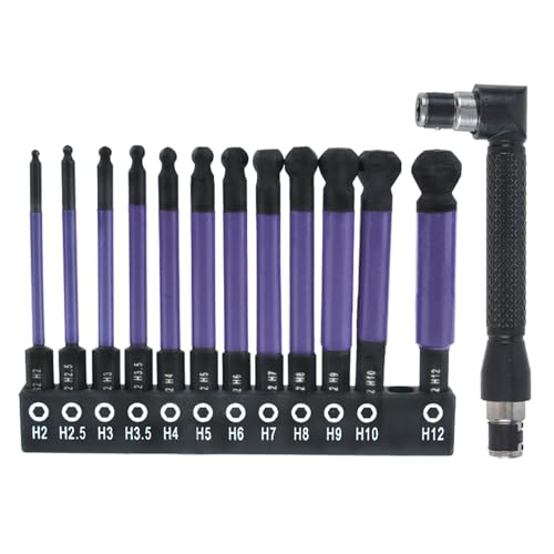 12 Pcs Hexagonaler Schraubendreher Langes Bit Set Allen Schrren von YIZITU