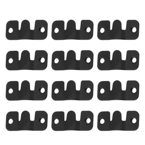 12 Stück Bilderrahmen-Aufhänger aus Edelstahl, Unterputzmontage, verdeckte Halterung, Verriegelungen, Schnallenhaken, einfache Installation, verdeckte Halterung 12 Stück Bilderrahmen-Aufhänger aus Edelstahl, Unterputzmontage, verdeckte Halterung, Verriegelungen, Schnallenhaken, einfache Installation, verdeckte Halterung von YIZITU