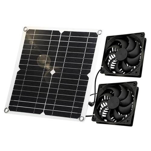 12 W Solar-Abluftventilatorplatte, betriebene Luftabsaugung, Ersatz-Lüftungsschuppen, langlebig, verstellbar, hocheffizient, Kühlung, Huhn, Solarventilator 12 W Solar-Abluftventilatorplatte, betriebene Luftabsaugung, Ersatz-Lüftungsschuppen, langlebig, verstellbar, hocheffizient, Kühlung, Huhn, Solarventilator von YIZITU