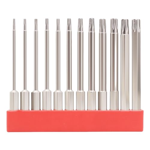 12pcblossom Schraubendreher Bit Set 1/4inch Blüte Blütenschraubendreher Bit Set Adapter Hexagon Reparaturwerkzeug Automobilwartungstool von YIZITU