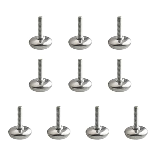 4/10 Propcs Verstellbare Möbelstufe Füße Möbeltischstuhl Sofa Bein Gleitungen Leveler Pad Verstellbare Beine von YIZITU