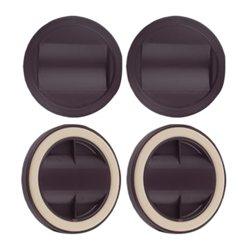 4pcs Möbelstuhl Stuhl Radstoppern Fixierpolster Gummi Bett Stopper Caster Cups Um Kratzer Zu Verhindern. von YIZITU