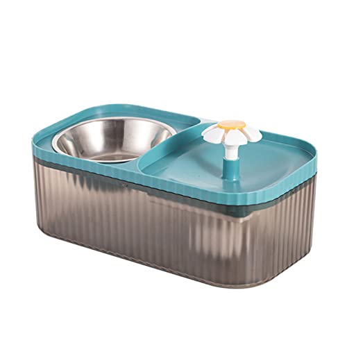 YIZITU Catwater Feeder Waterer Catfood Water Bowl Catbowl Waterboott Pet Bowl Wasserspender CatwaterFountain Pet von YIZITU