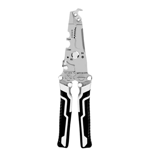 Drahtstrapper Werkzeug Multifunktionsdrahtstripper Elektrisch 10 In 1 Cutter Crimper Einstellbarer Striping Tragbarer Schneider Drahtstrapper Werkzeug Multifunktionsdrahtstripper Elektrisch 10 In 1 Cutter Crimper Einstellbarer Striping Tragbarer Schneider von YIZITU