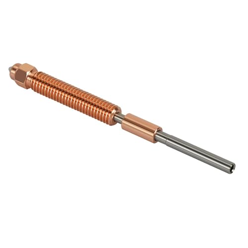 Düsen-Sets aus gehärtetem Stahl für K2 Plus-Drucker mit Easy Swaps-Design in 0,4 mm, 0,6 mm, 0,8 mm, 1,0 mm für verschiedene Filamente, Ganzmetall-integrierte Düse von YIZITU