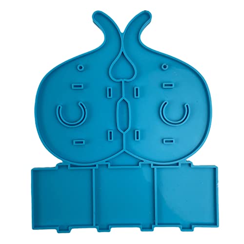 Elefantenform Federhalter Silikonform Epoxy Harzform Tisch Ornament Formputz Gips Machen Sie Werkzeug Leicht Zu Spaltende Mobiltelefonständer Harzform Form Desktop Dekoration von YIZITU