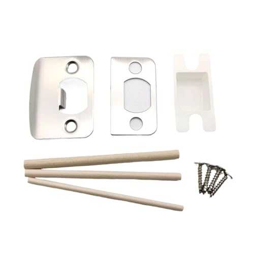 Elegantes, poliertes Türschlagblech-Set mit präzisen Löchern und einfacher Installation für Haustür-Hardware-Upgrades für Haussicherheits-Hardware von YIZITU