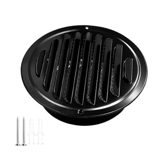 Elegantes rundes stabiles Edelstahl Soffit Lüftungsgitter mit eingebautem Badezimmer Wohnaccessoire für Wohnungen Lüftungsgitter von YIZITU