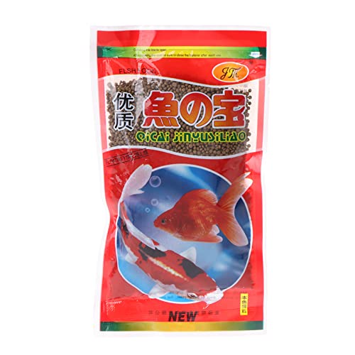 YIZITU Fish Food Nährstoff Reich Um Die Farbschwimmmeldung Feiner Pellets Zu Verbessern Um Immunsystem Für Karpfen Gold Fisch Aquarium Accessoires Zu Verbessern von YIZITU