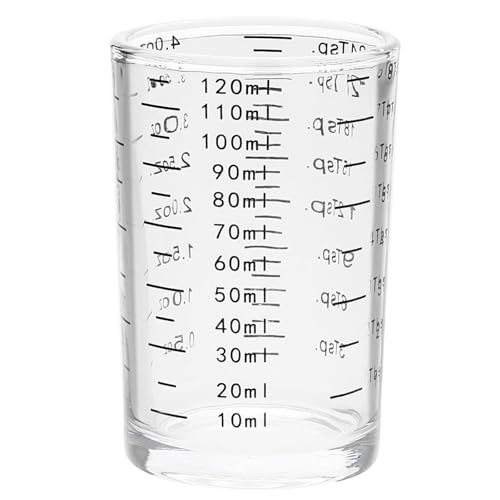 Funktionales Glas-Messzubehör, stabiler Glas-Messbecher, tragbar, präzises Messwerkzeug für Mixologen Funktionales Glas-Messzubehör, stabiler Glas-Messbecher, tragbar, präzises Messwerkzeug für Mixologen von YIZITU