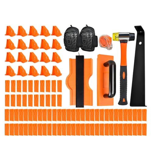Holzböden Installationskits Doppelgesichtesschlälschten Mit Nicht Schlechter Grip Klopfen Block Schaumkneepads Heavy Duty Pull Rod Home Flooring Tools Set von YIZITU