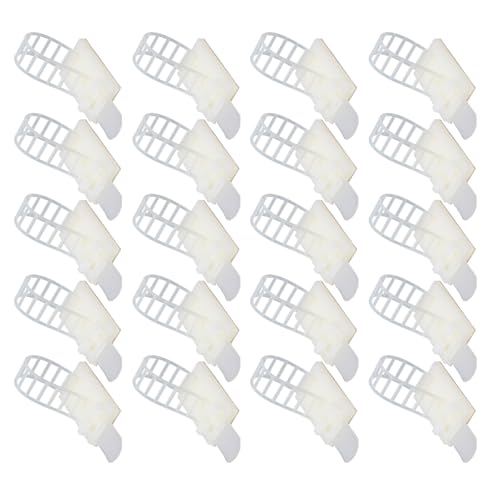 Kabel-Management-Clips mit selbstklebender Rückseite, Nylonhalter für die Organisation von Kabeln in jeder Umgebung, elektrische Halterungen, 100 Stück Kabel-Management-Clips mit selbstklebender Rückseite, Nylonhalter für die Organisation von Kabeln in jeder Umgebung, elektrische Halterungen, 100 Stück von YIZITU