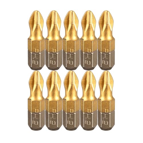 Komplette 10 Pcs PH2 Schraubendreher Bit Set Antislip Bohrer Für Holzbearbeitung Die Für Die Elektronik Holzbearbeitung Möbelbaugruppe Geeignet Sind von YIZITU