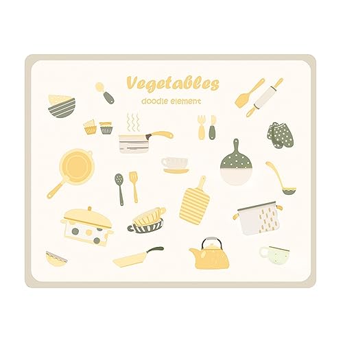 Küchenabfluss-Pad, saugfähig, Abtropfmatte, Arbeitsplattenschutz, Tischset, Geschirr, Abtropfmatte, Tassenteppich, Küchenarbeitsplatte von YIZITU