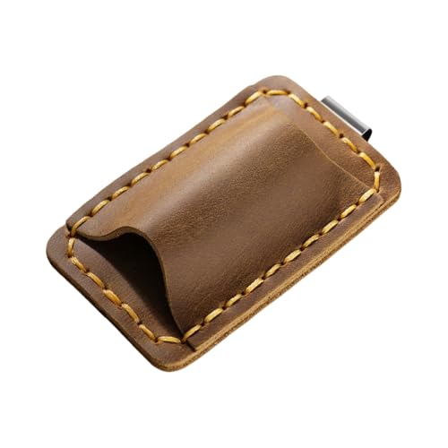 Lederstifthalter Mit Clip Single Slot Stifthalter Notebook Ärmel Für Journal Notebook Clipboard Student Student von YIZITU