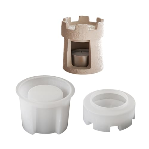 Multifunktionale Silikonform, Burgenform, Halter, Formen für ätherische Öle, Brenner, Formen aus Silikon von YIZITU