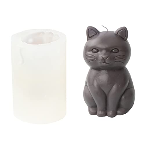 Nette Fettkatze Form Kerze Silikonform Für Handgefertigte Schreibtischdekorationen Gips Epoxidharz Kerze Silikon Backform von YIZITU